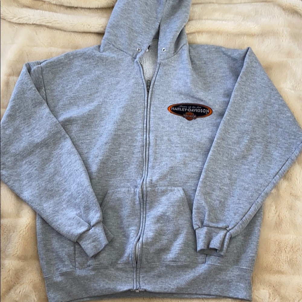 Harley Davidson  zip up hoodie